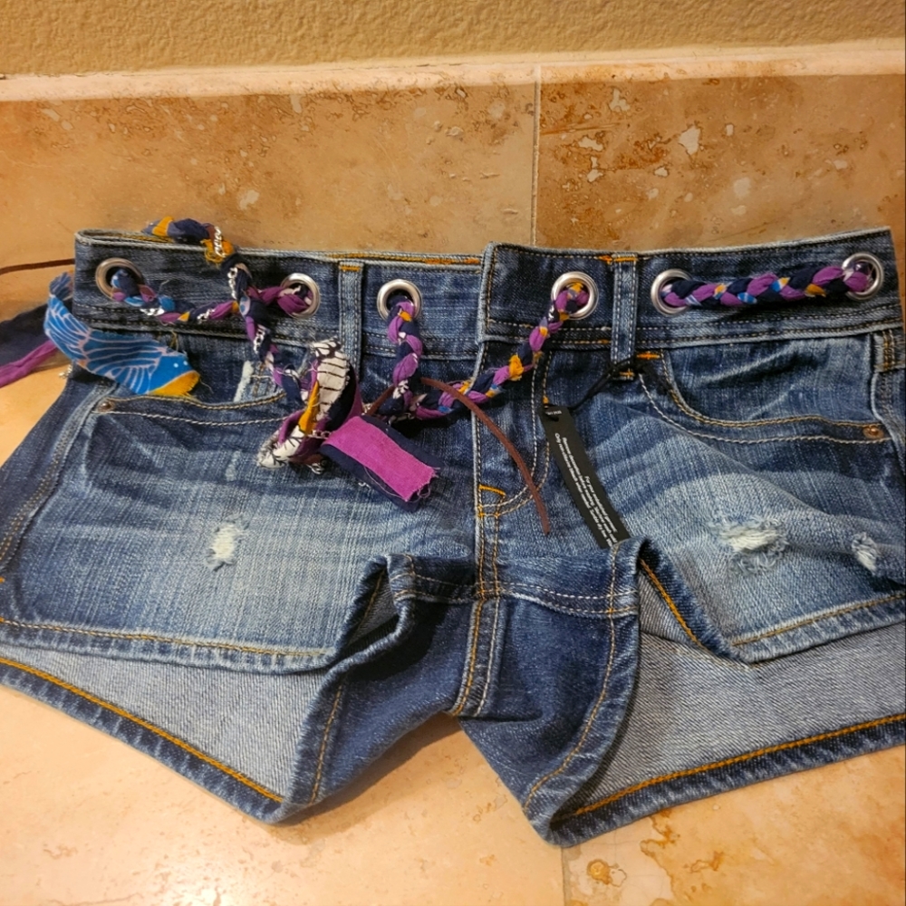 Jean shorts